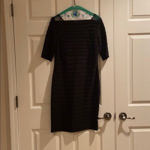 Black cocktail dress